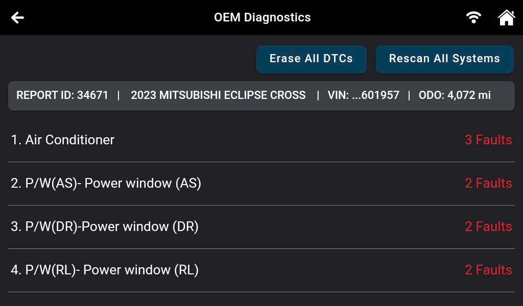 System Health Status
